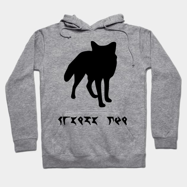 I'm A Fox (tlhIngan Hol) Hoodie by dikleyt